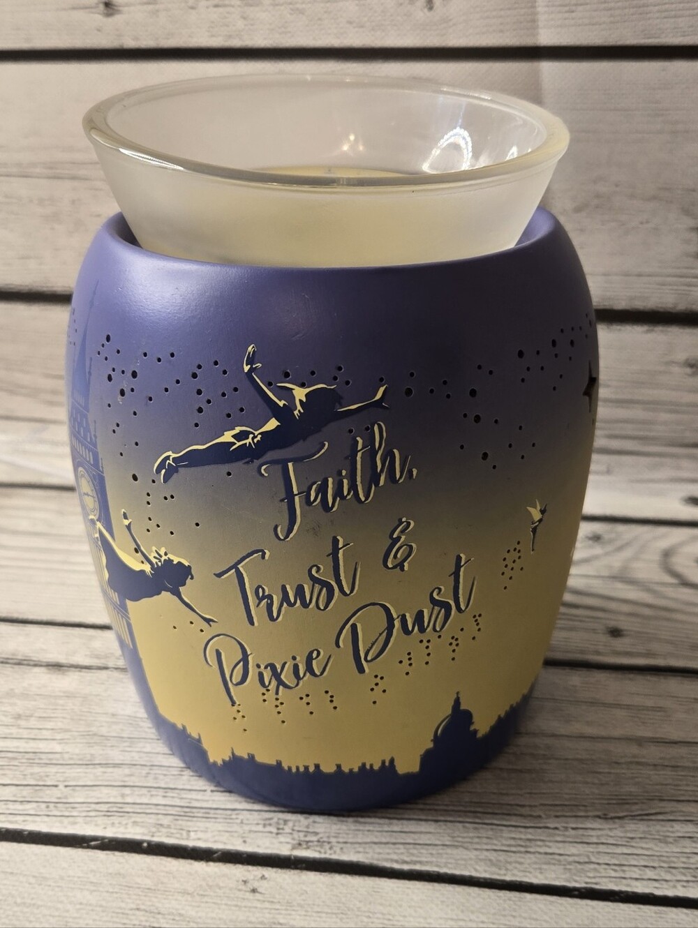 SCENTSY DISNEY PETER PAN PIXIE DUST TINKER BELL ELECTRICAL WAX WARMER - Picture 6 of 6